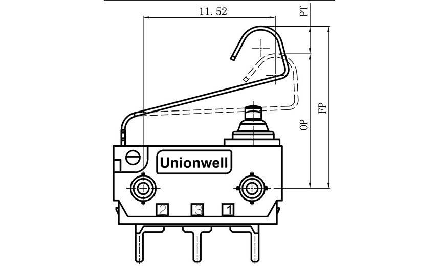 mini waterproof micro switch 3